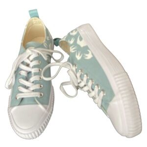 McQ Alexander McQueen Sparrow Sneakers Blue White Leather Women’s 38 / 7.5